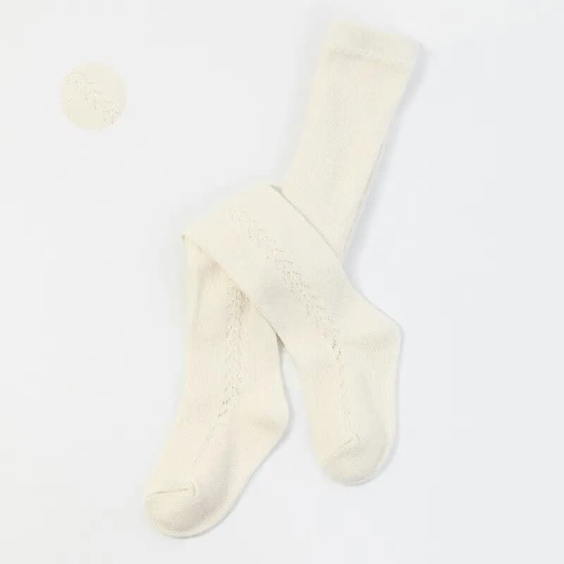 Baby Cotton Tights Solid Princess Style