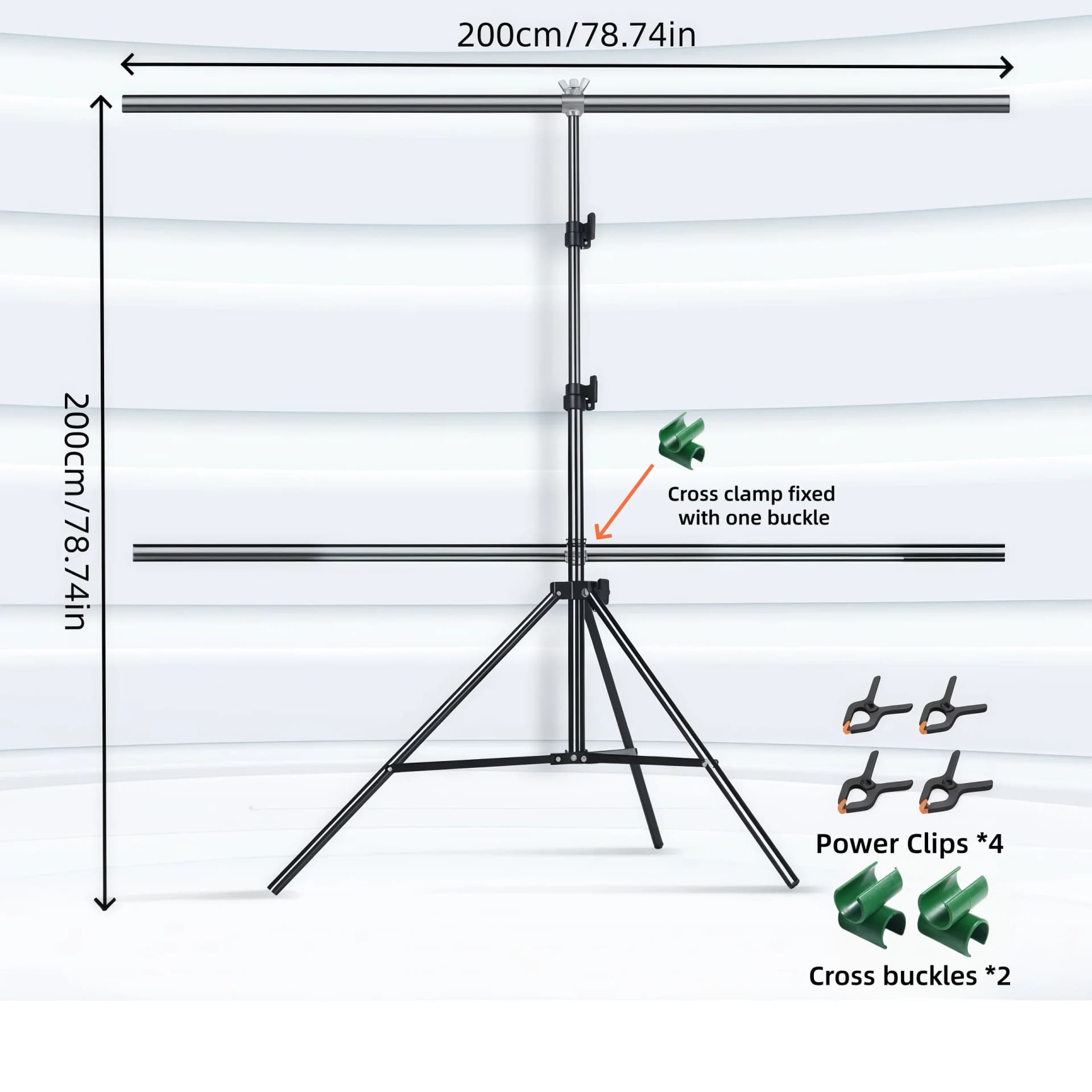 100 Inch Portable Projector Screen with Stand