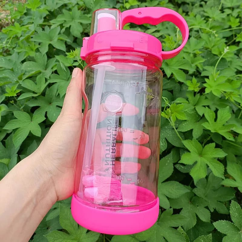 1 Liter Motivational Sports Water Bottle
