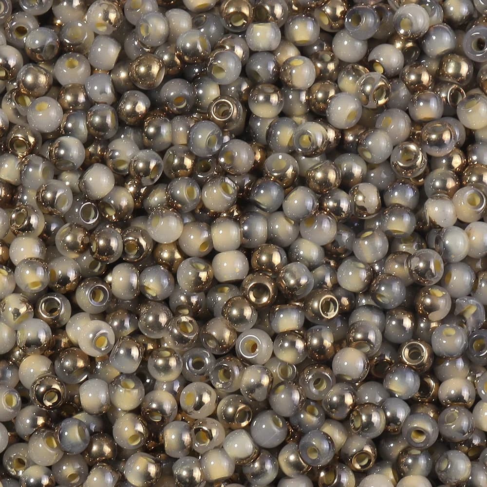 130pc Glass Round Beads Jewelry Making Set