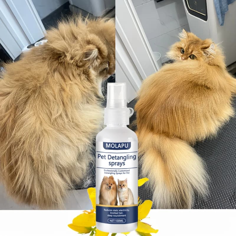 Cat and Dog Hair Tangle Prevention Spray