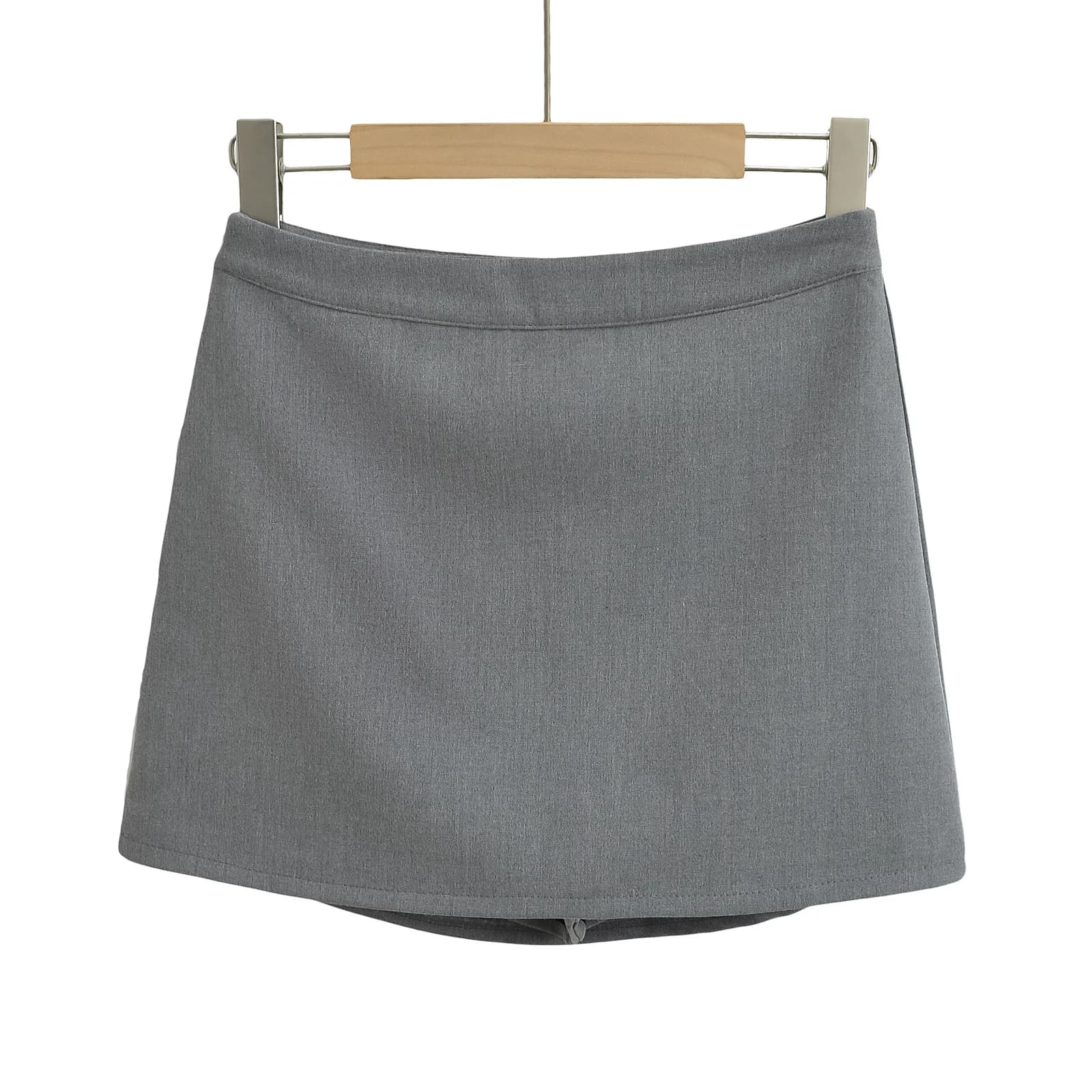 Black Mini Pencil Skirt with Shorts
