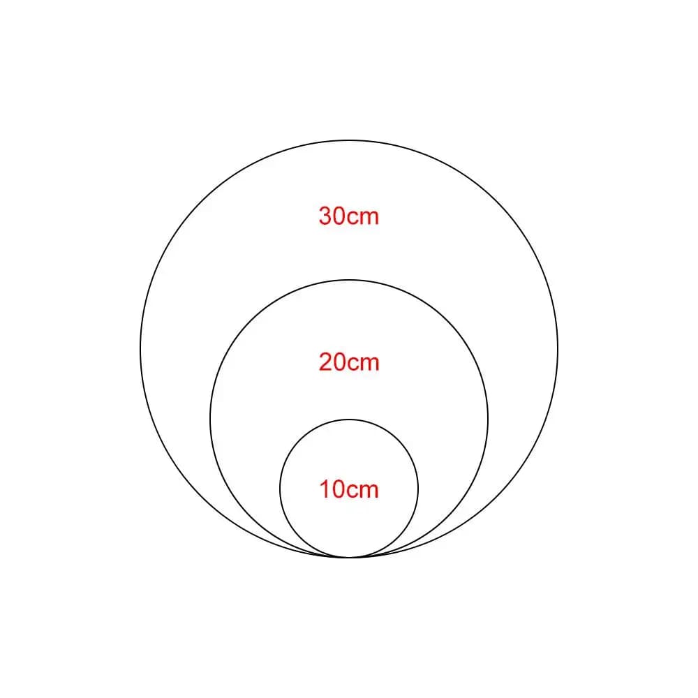 Round Canvas Painting Board