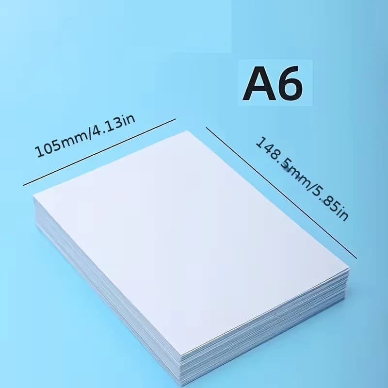 A6 Copy Paper Small Size 500 Sheet Pack