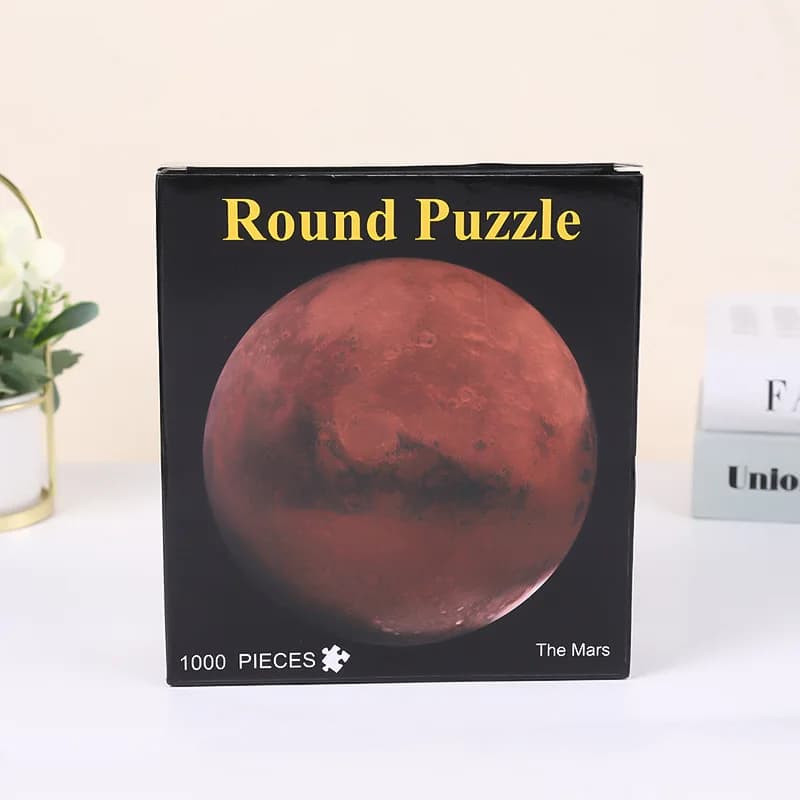 1000 Piece Round Jigsaw Puzzle