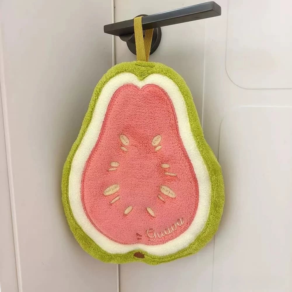Absorbent Coral Fleece Hand Towel