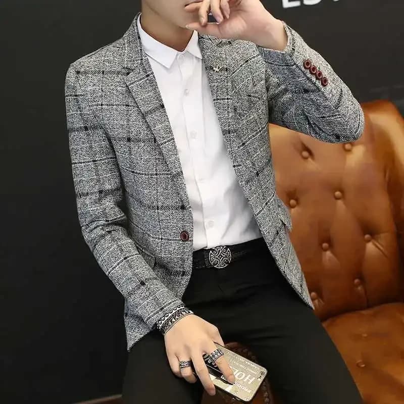 Men's Casual Grunge Spring Jacket