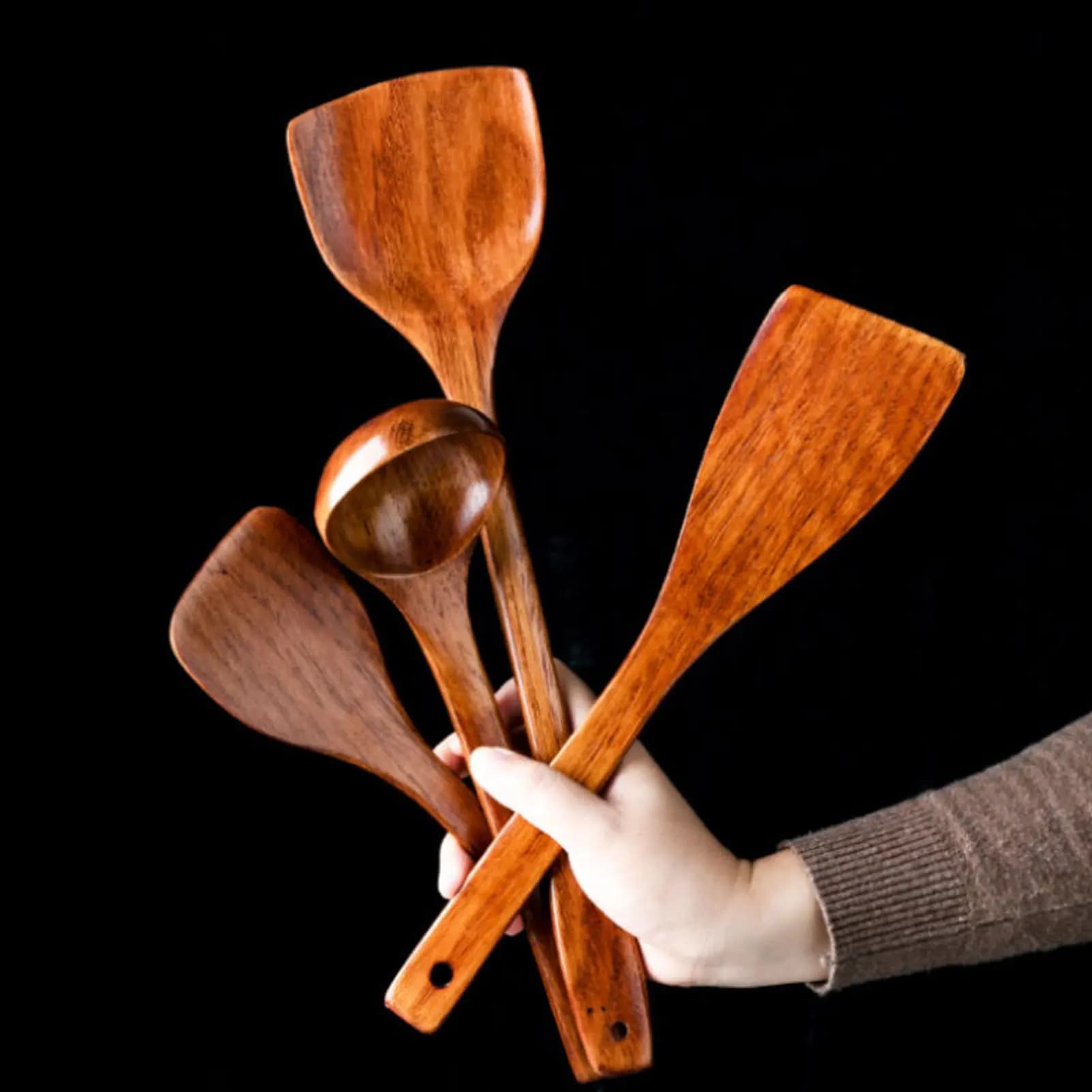 Wooden Rice Spatula Scoop
