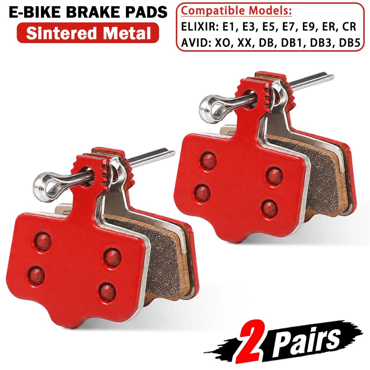 Sintered Metal Brake Pads for SRAM AVID Elixir