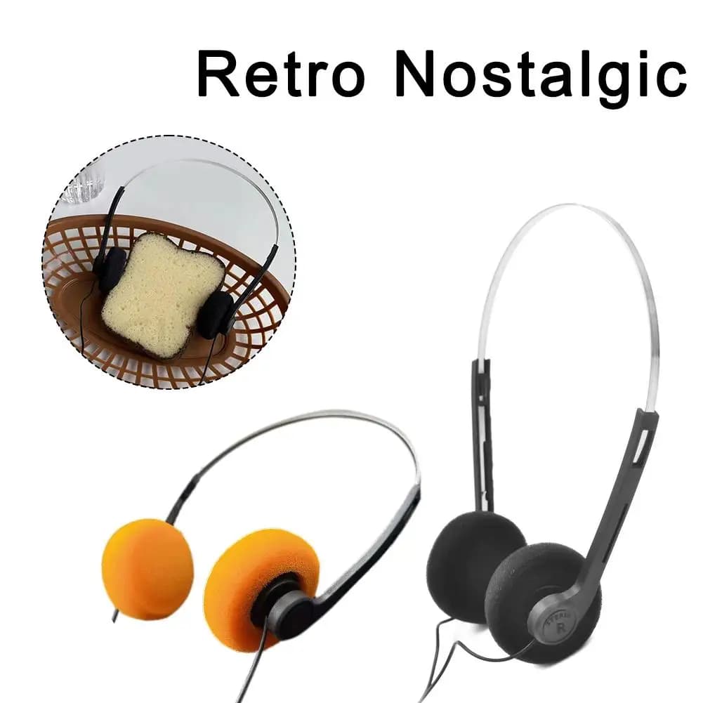 Retro Wired Headphones