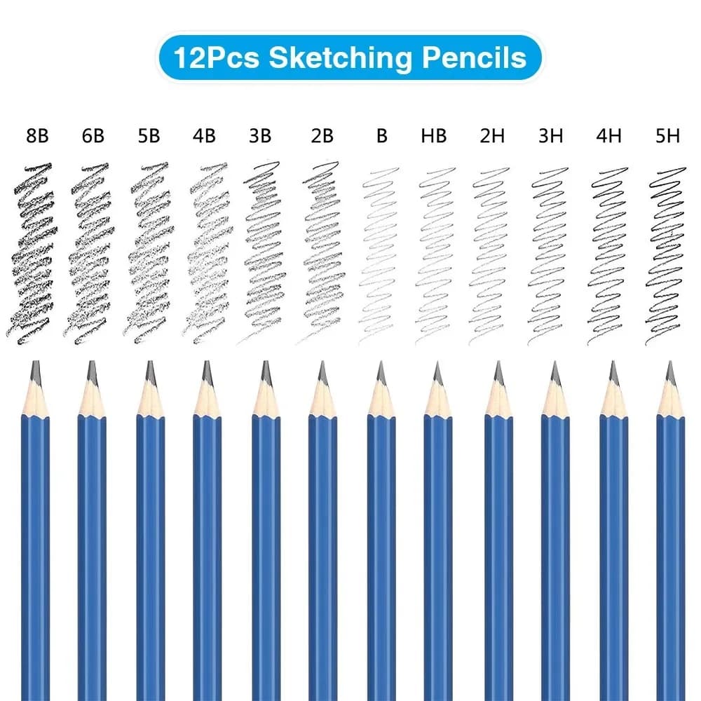 Professional Artist Sketching Pencil Set