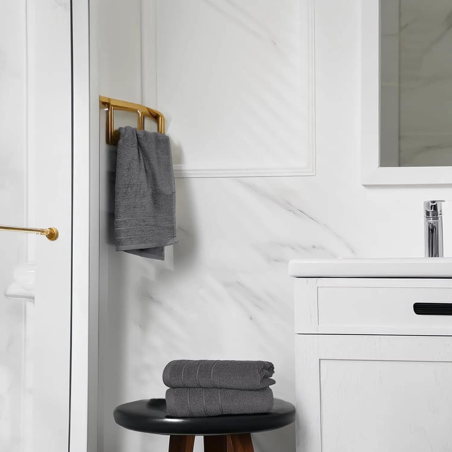 Cotton Hand Towels, Quick-Dry