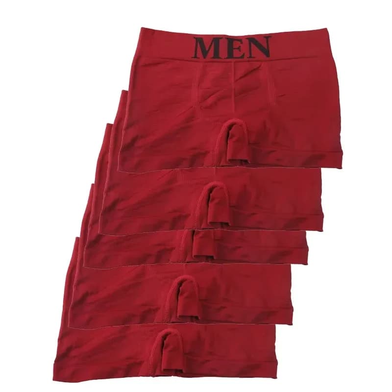 Men's Boxer Briefs High Elastic Cotton Stretch