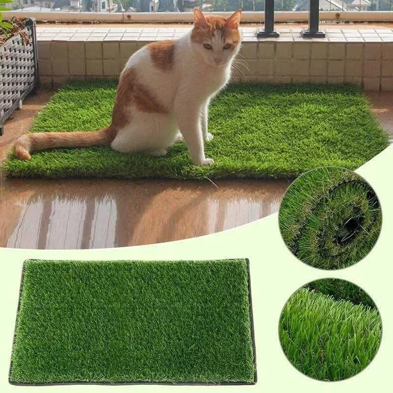 Washable Dog Grass Mat