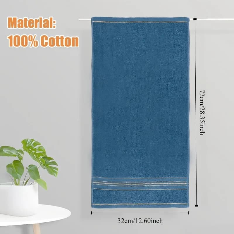 Pure Cotton Bath Towel