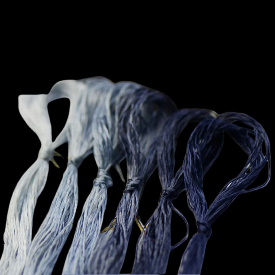 Embroidery Floss Silk Thread Set, 20m Skeins