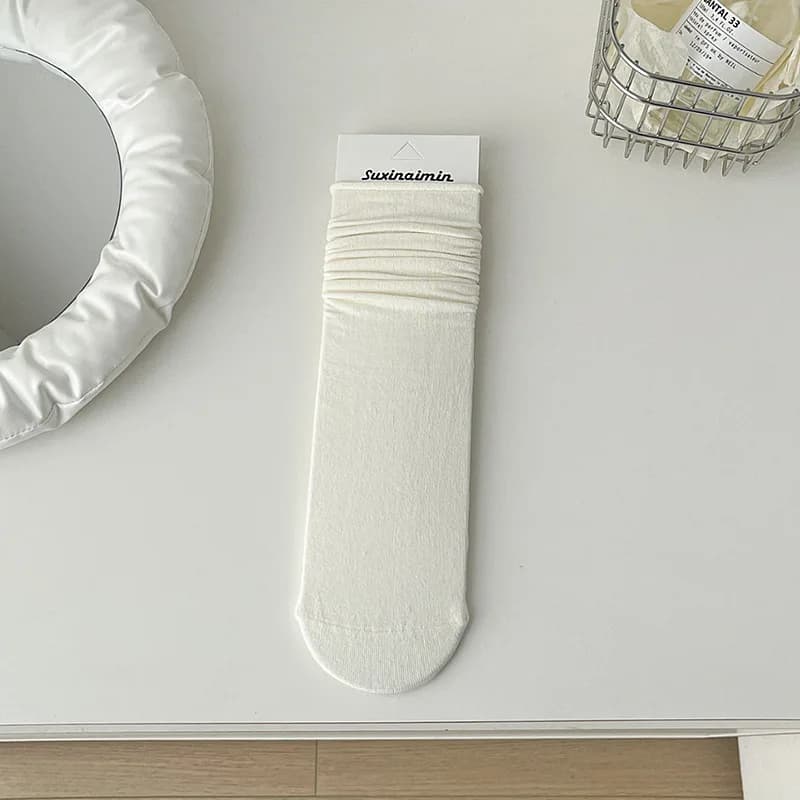 Women's Breathable Cotton Long Socks