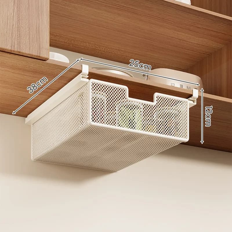 Under-Cabinet Hanging Storage Shelf