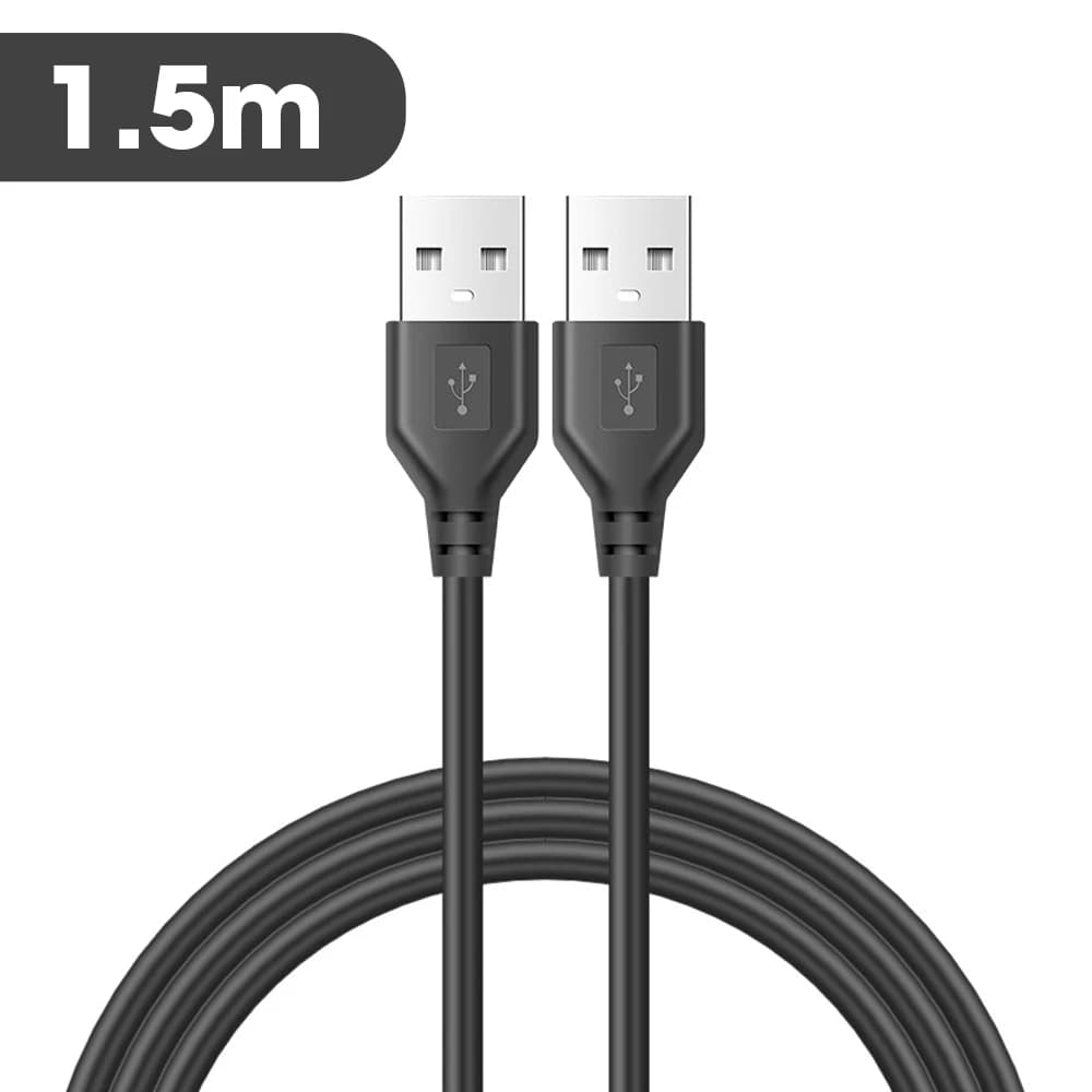 USB A Male to Male USB 3.0 2.0 Extender Cord USB 3.0 to USB 3.0 Extension Cable Fast Data Transmission For Hard Drive Radiator