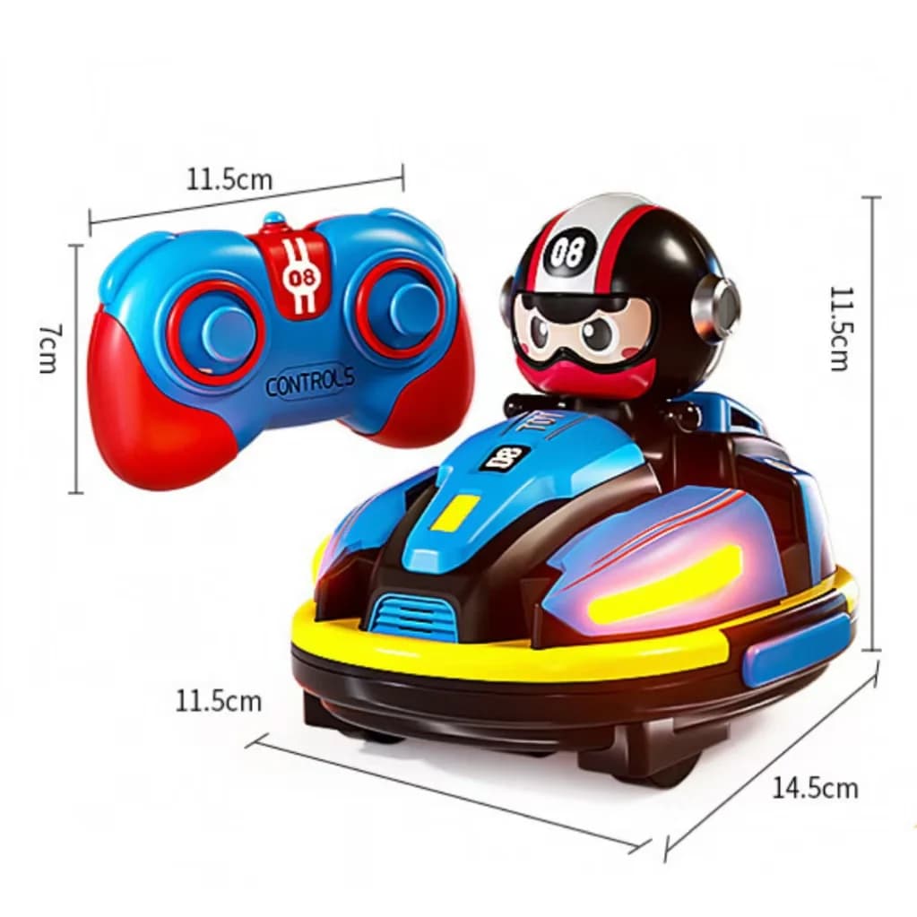 2.4GHz Remote Control Bumper Car Duo