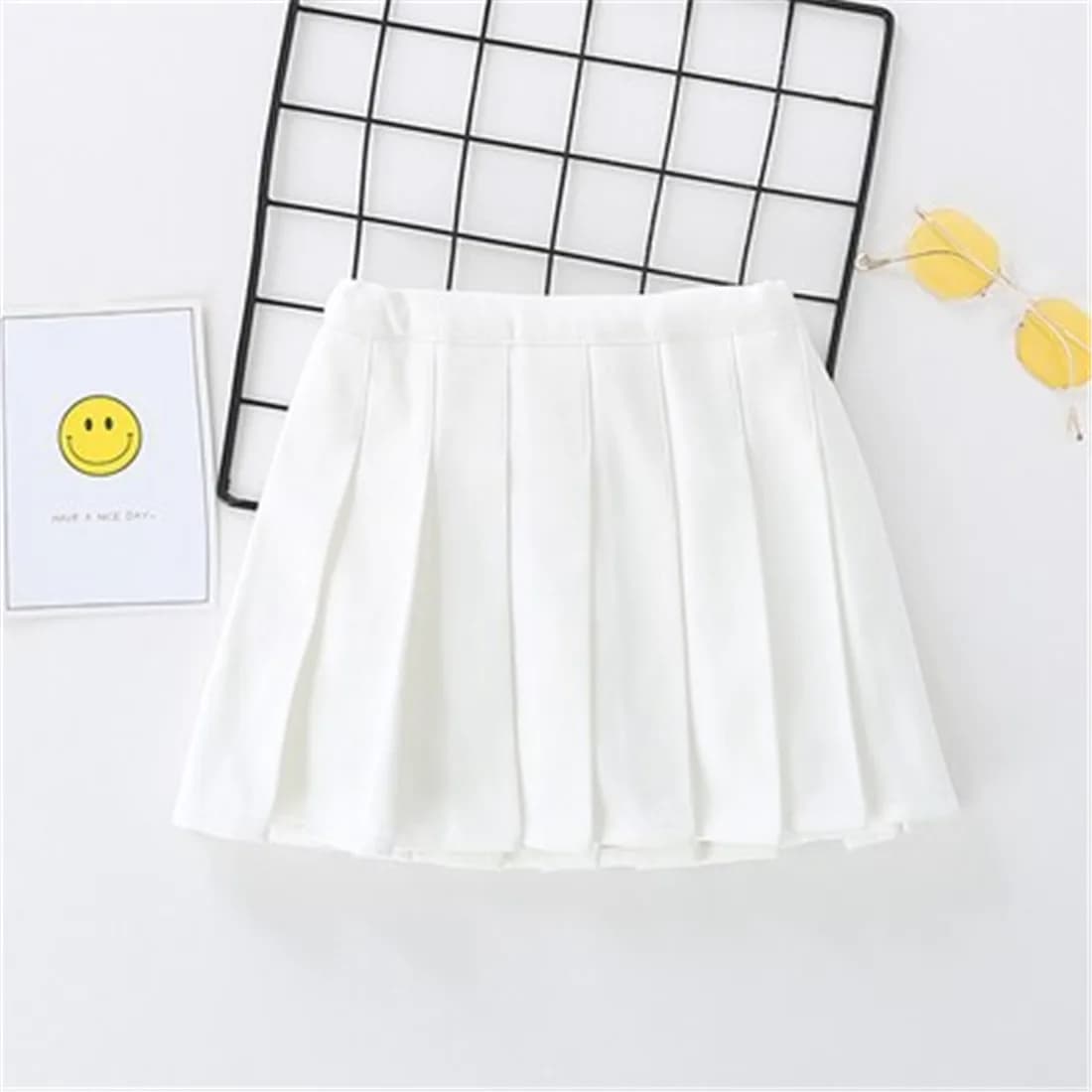 Girls White Long Sleeve School Uniform Cotton Blouse