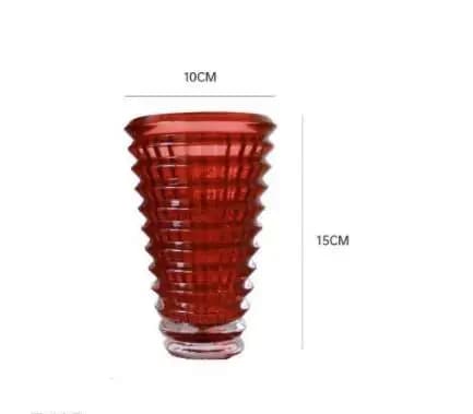 Crystal Glass Vase for Dried Flowers