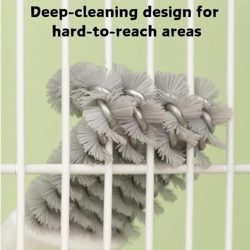 Bird Cage Cleaning Brush Tool
