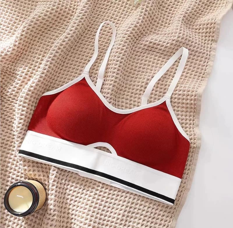 Women's Rimless Push-Up Sports Bra