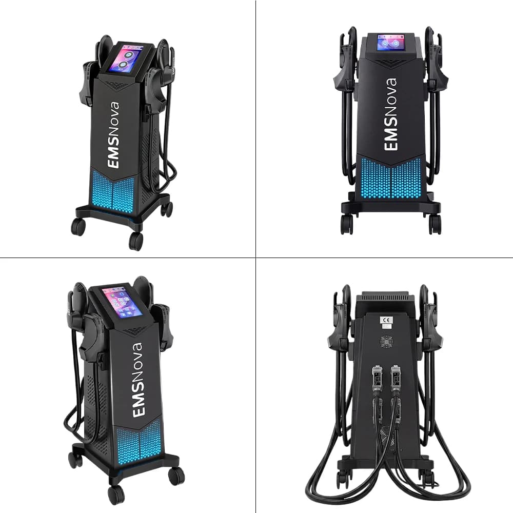 Professional EMS Shaping Machine One Stop Solution Body Sculpting Fat Loss Slimming Skin Tightening Beauty Equipment