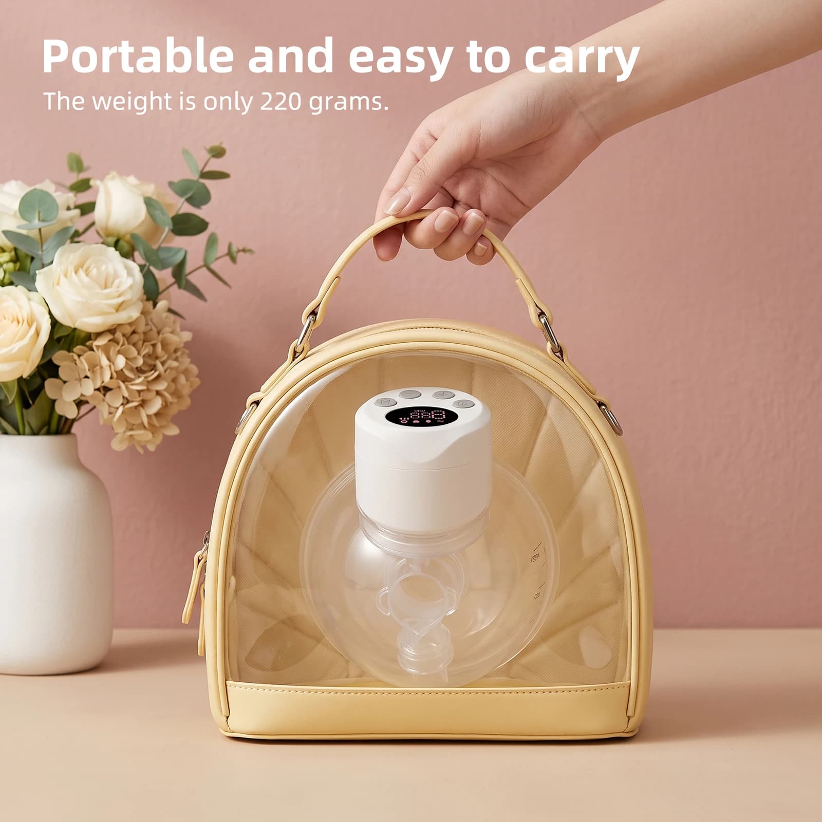 Hands-Free Wearable Breast Pump