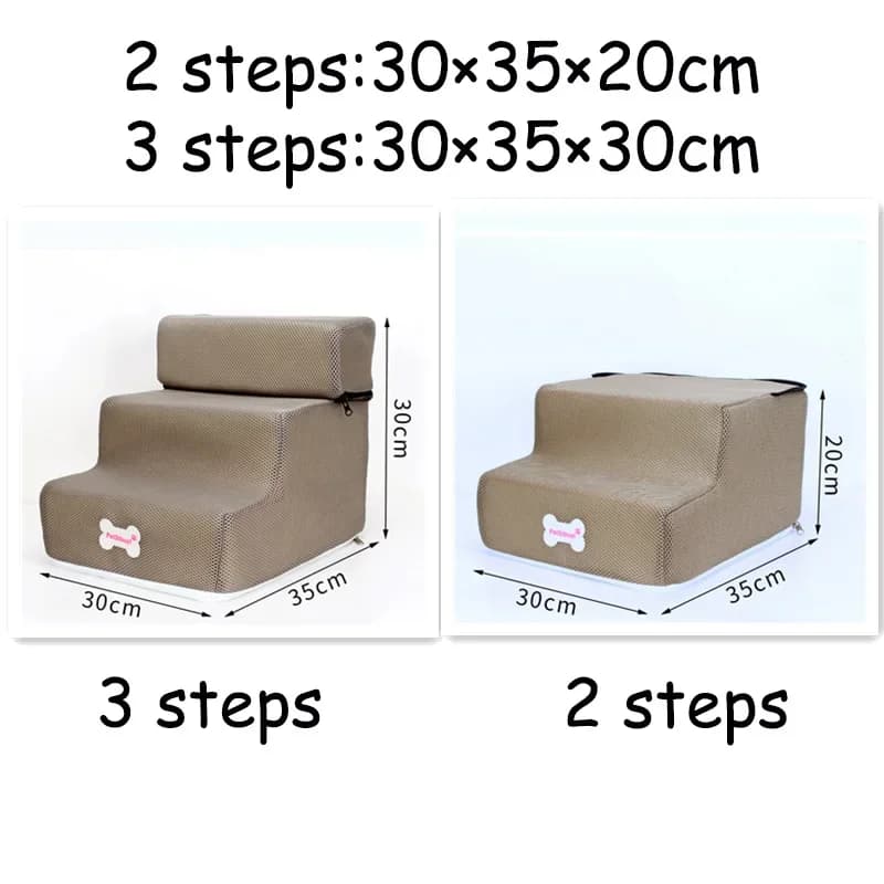 Pet Stairs With Anti-Slip Steps