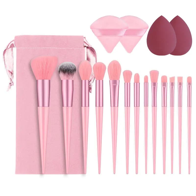 Makeup Brush and Sponge Set