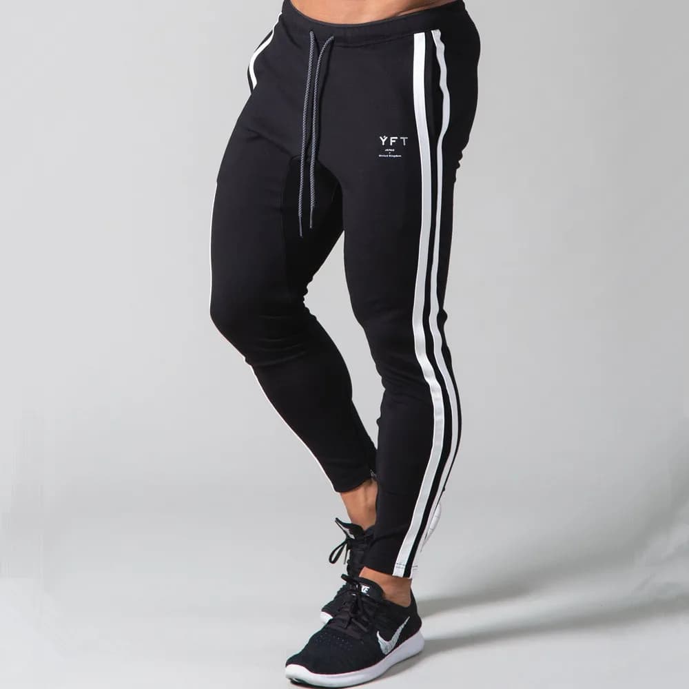 Men's Black Jogger Sweatpants