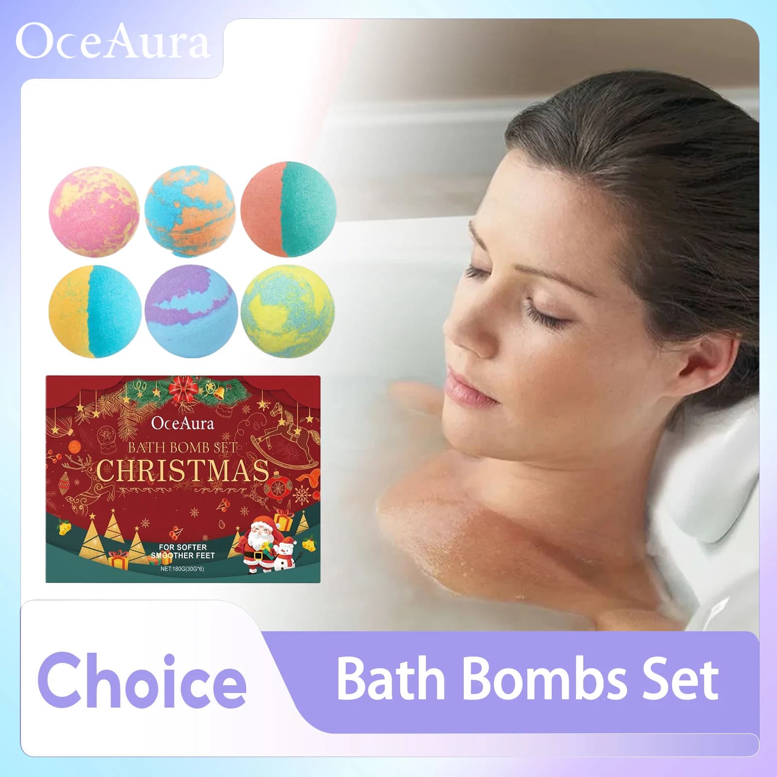 Kids Bath Bombs with Surprise Bubble Bath Balls