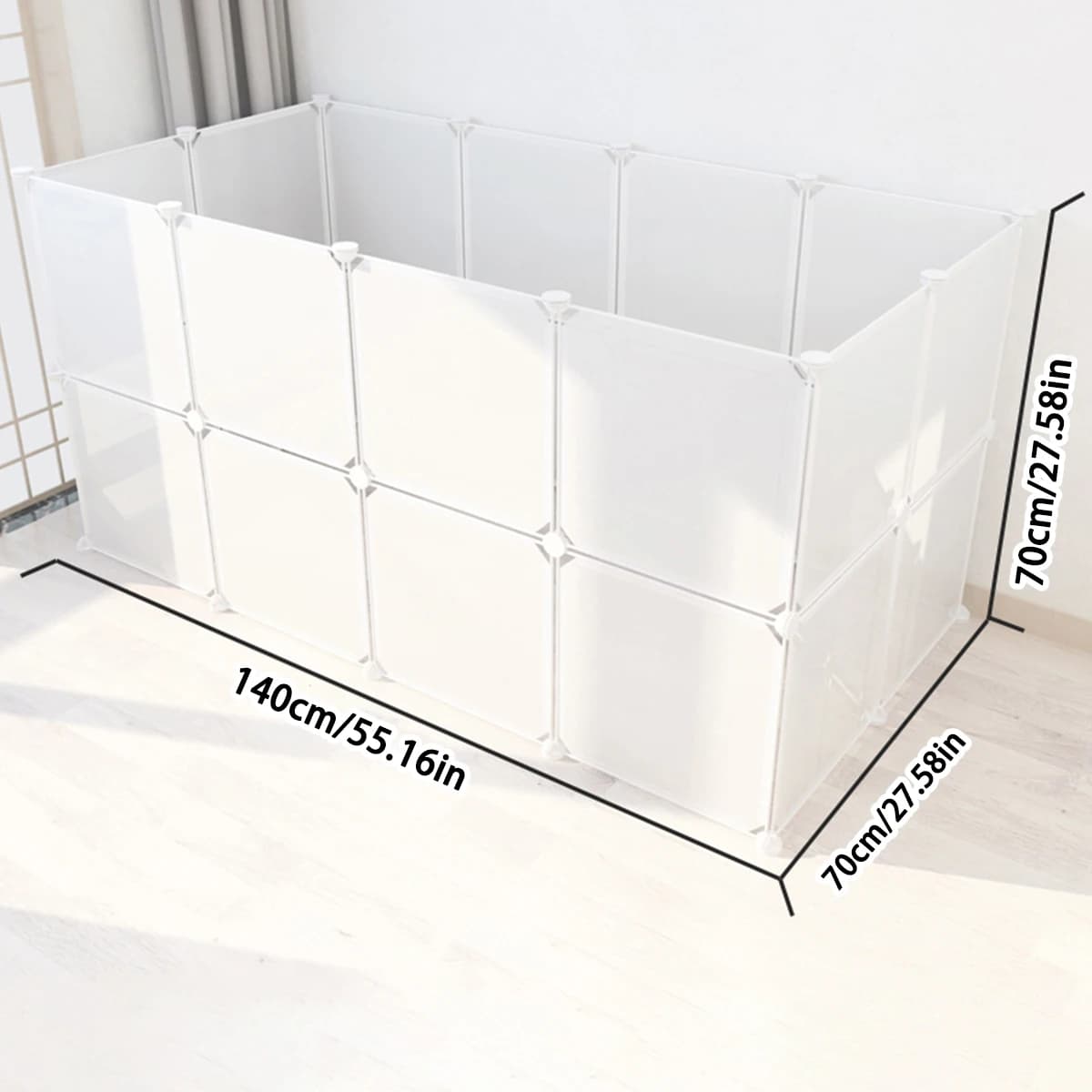 Detachable Plastic Pet Playpen for Small Animals