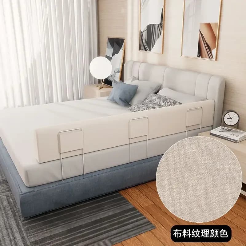 Soft Baby Bed Guardrail with Stands