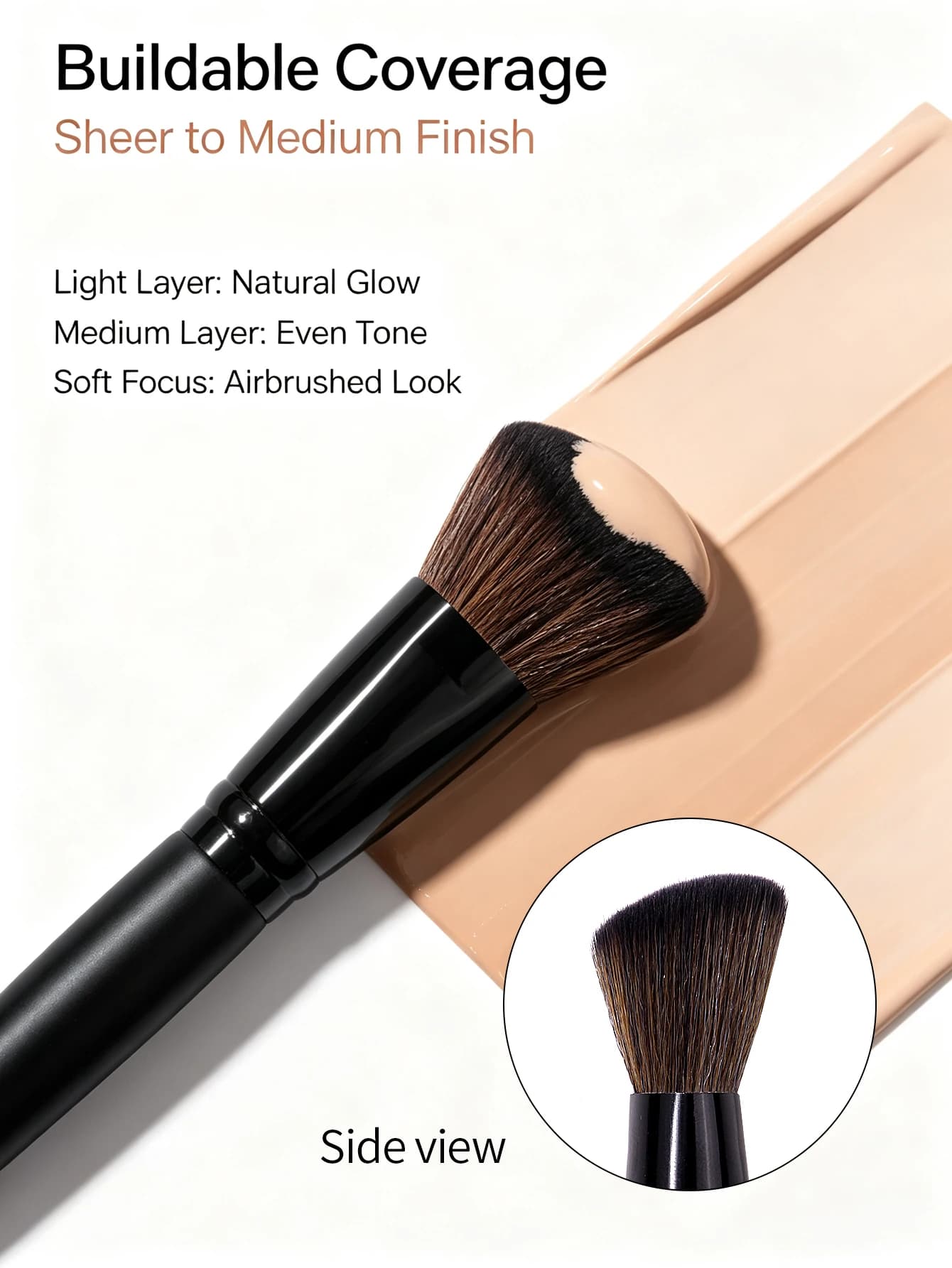 Makeup Brush Set With Soft Bristles