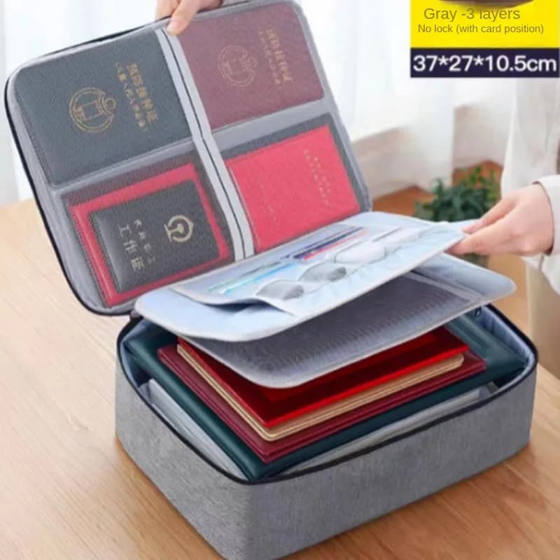 Document Storage Bag Organizer Boxes Bins Baskets Drawer Container Home Storage Organization Accessories Supplies
