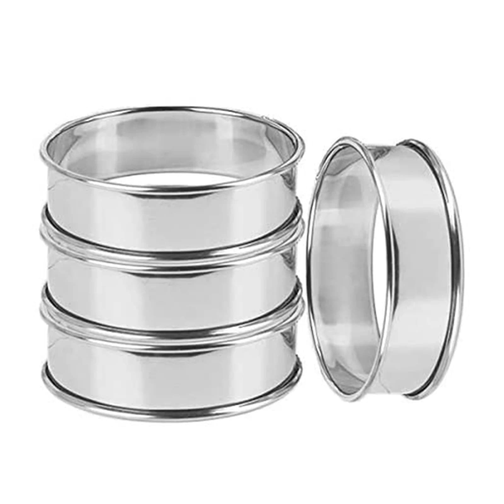 Stainless Steel Muffin and Crumpet Rings