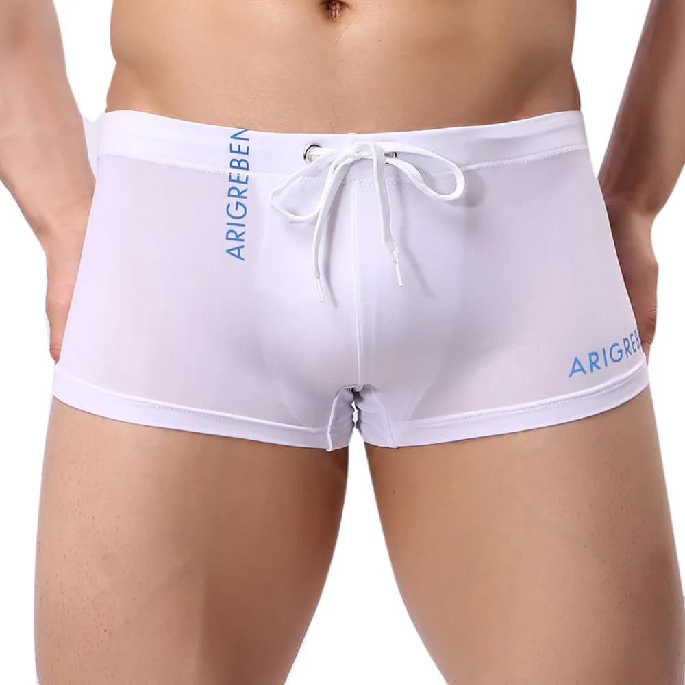 Men's Boxer Brief Swim Shorts