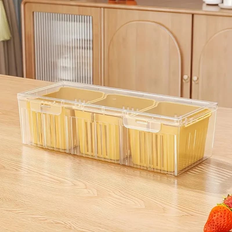 Square Food Storage Containers Set