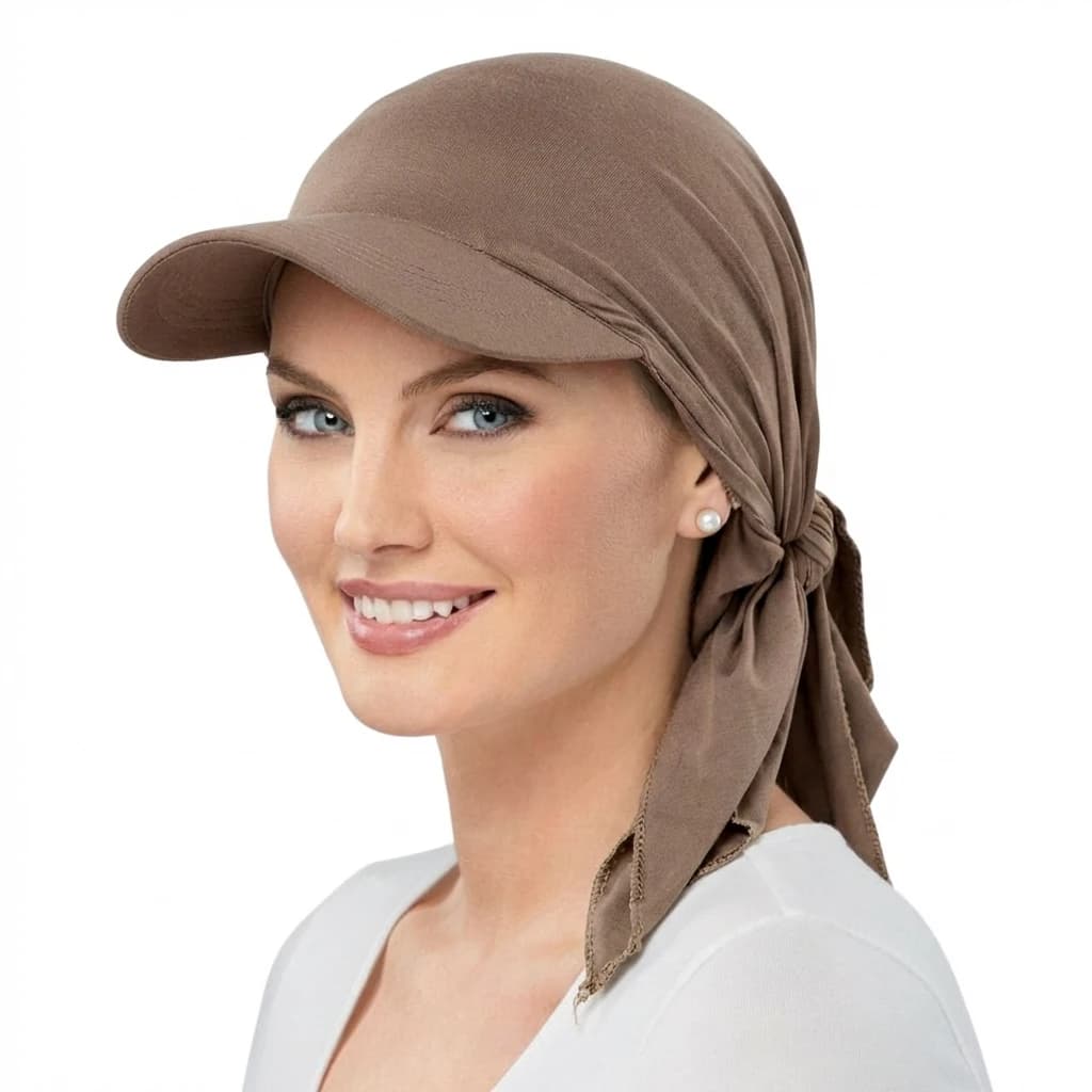 Women's Classic Solid Turban Baseball Cap