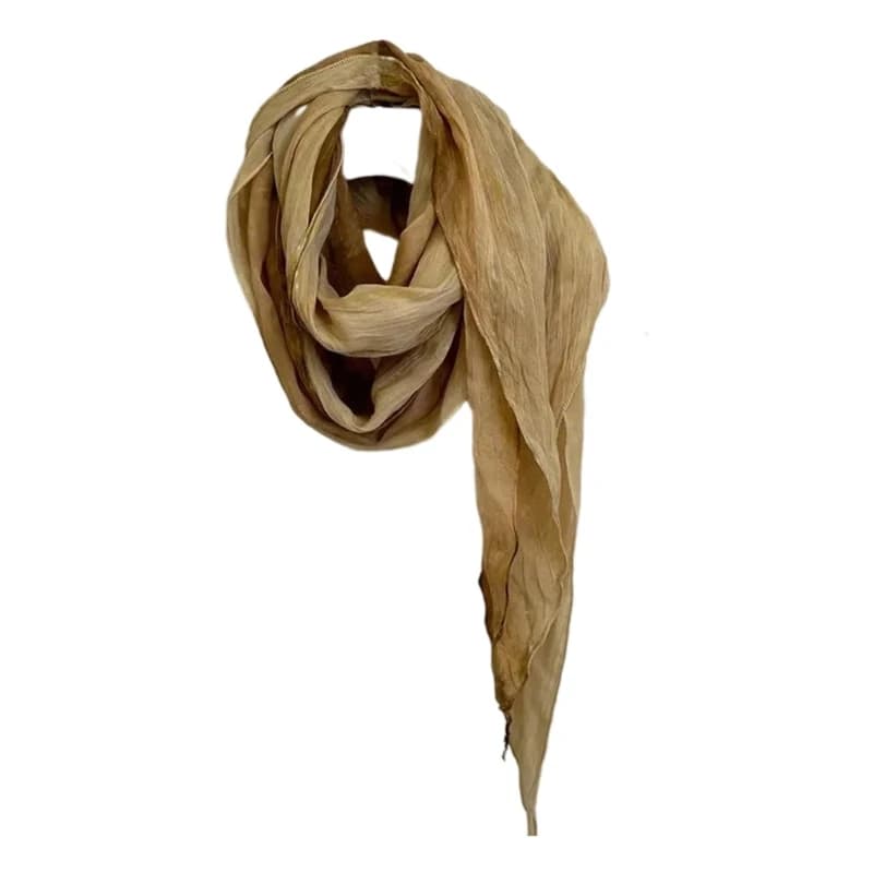 Lightweight Tie-Dye Neck Scarf Wrap