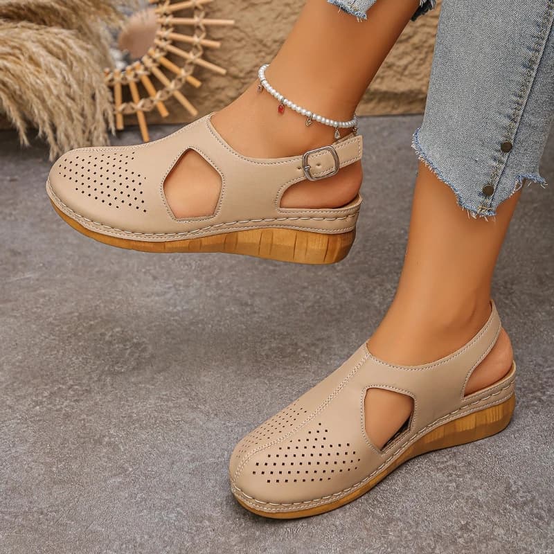 Women's Wedge Sandals, Size 43