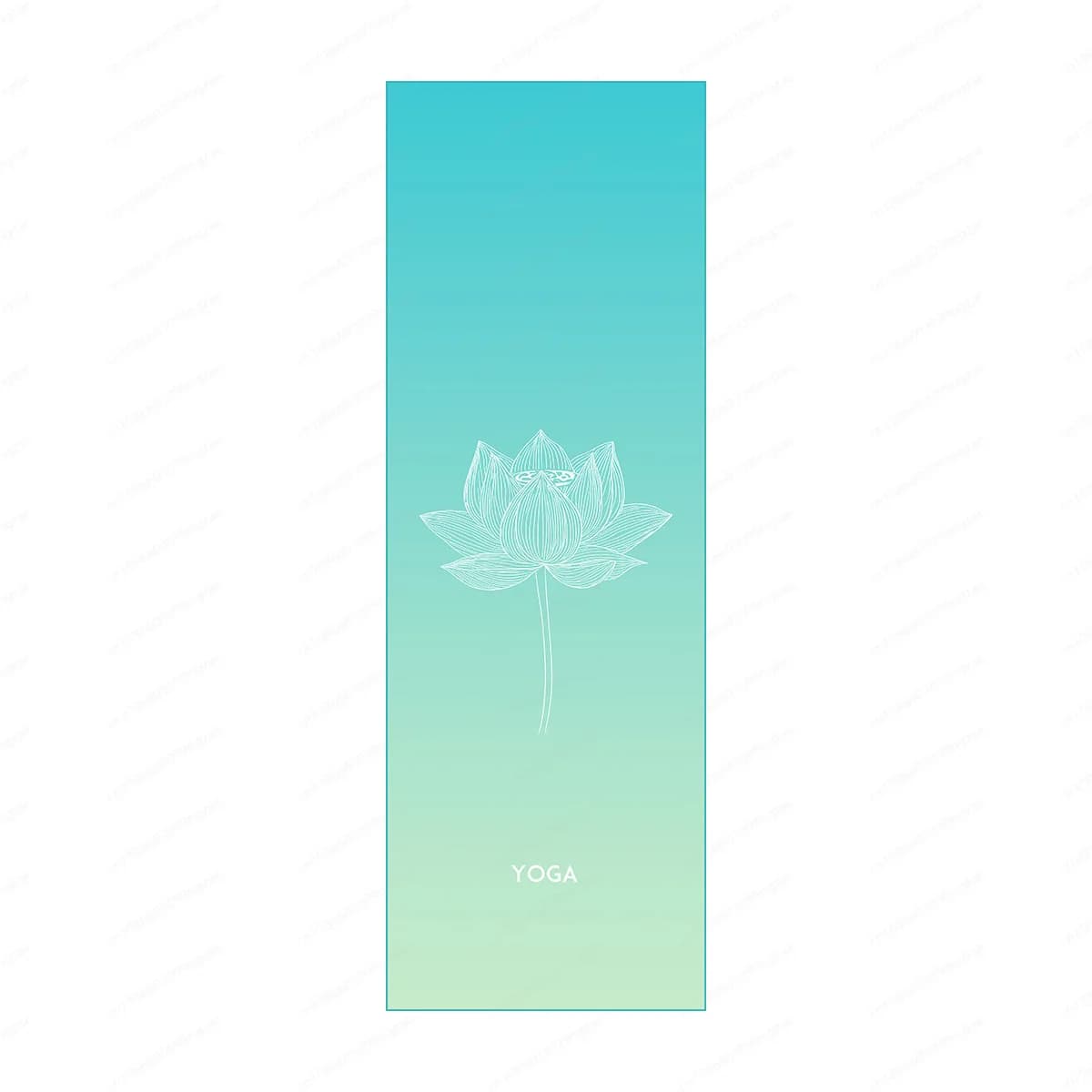 Yoga Mat Towel with Foot Loops