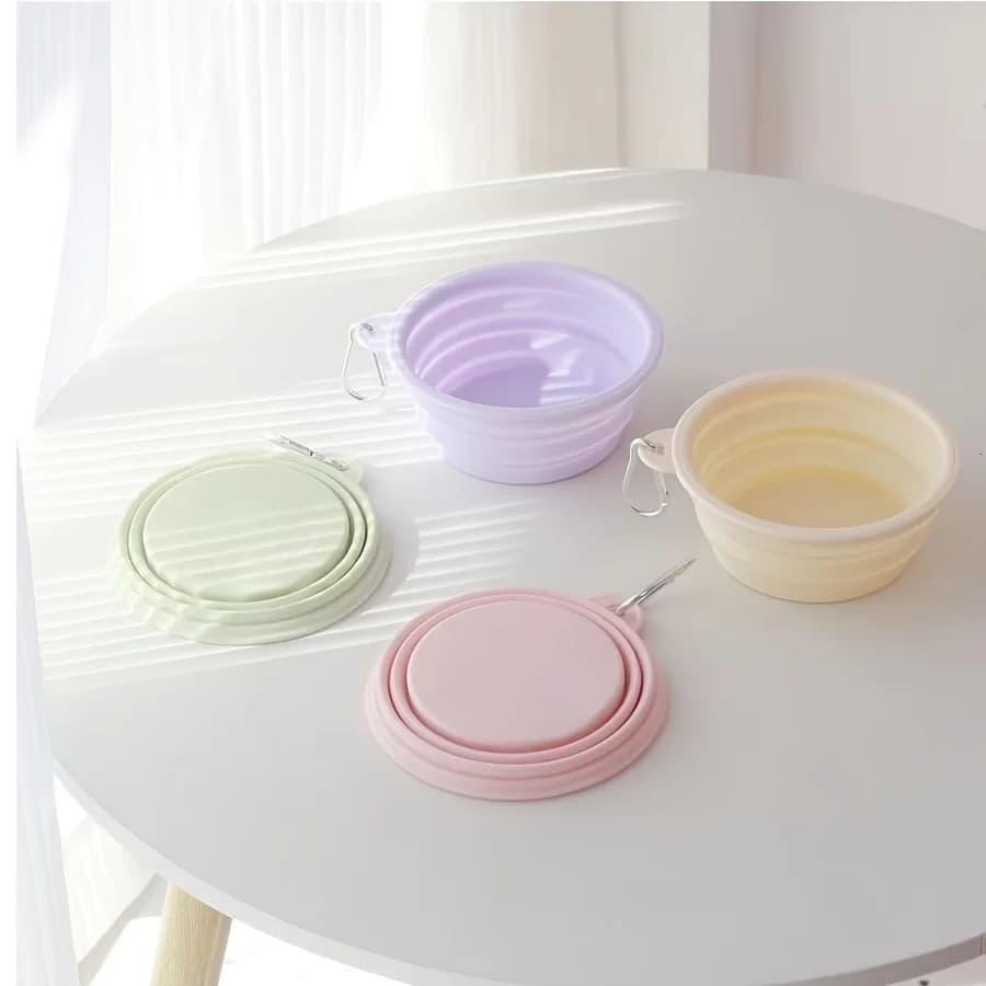 Collapsible Silicone Pet Bowl