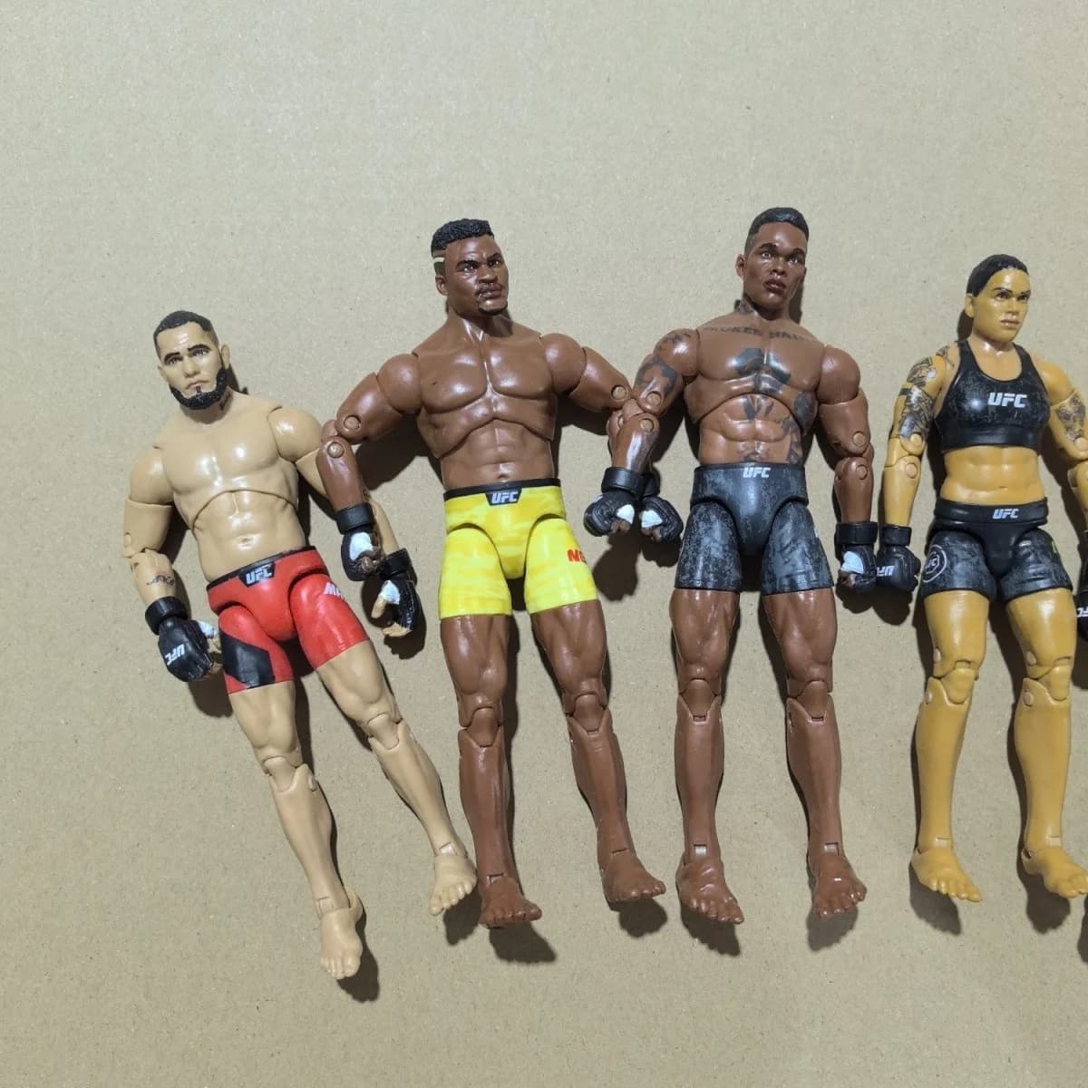 Wrestling Action Figure With Movable Joints