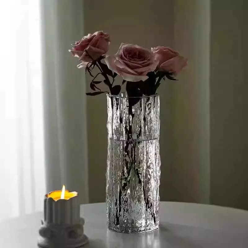 Transparent Glass Vase