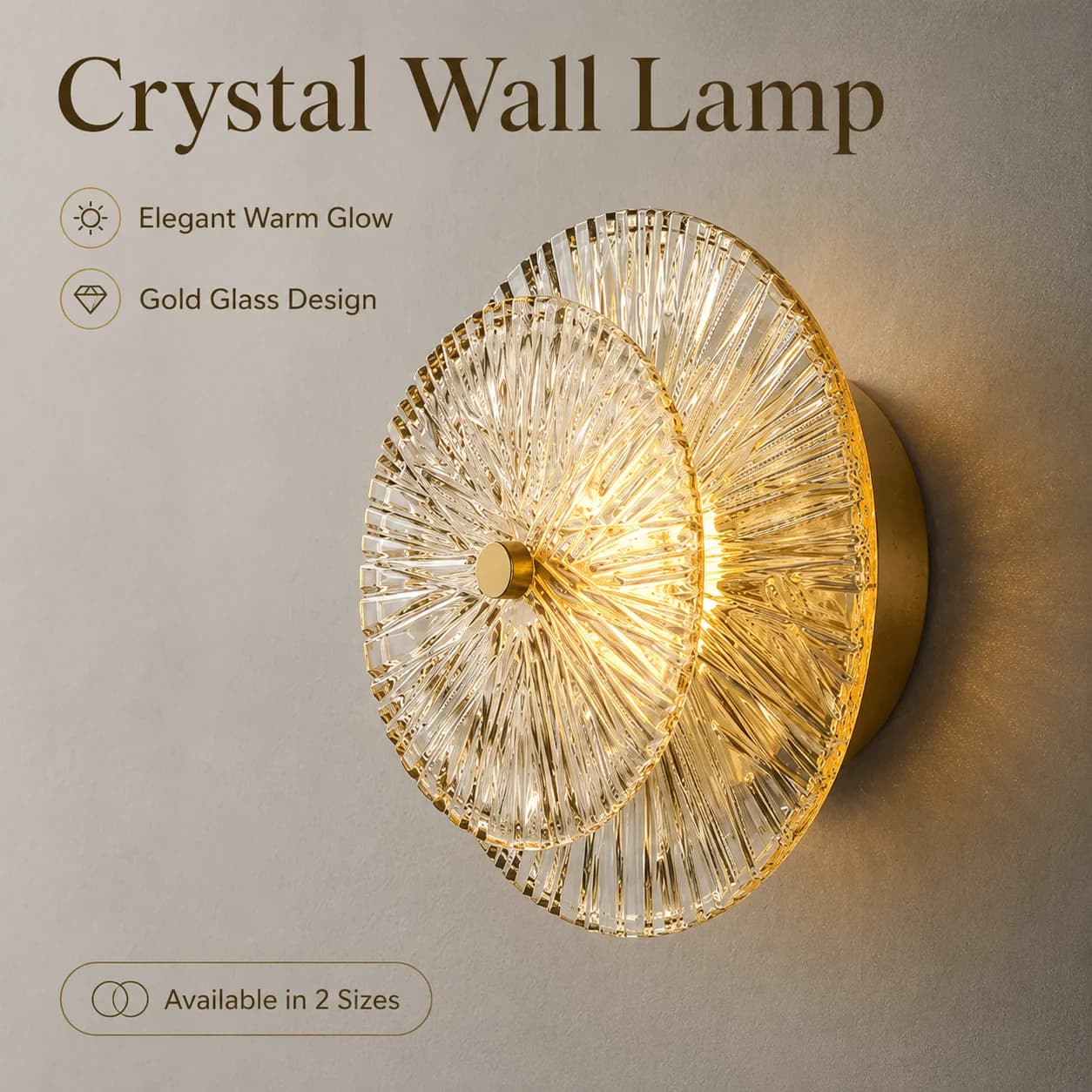 Post-modern Home Decor For Living Room Background Wall Lamp Bedroom Light Fixtures Luxury Glass Corridor Aisle Sconces