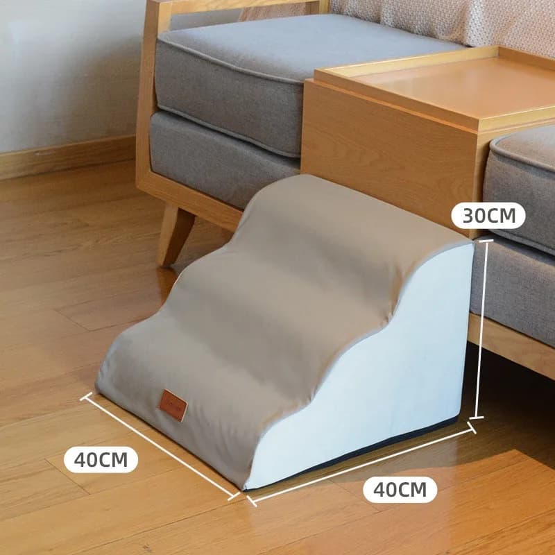 Pet Dog Stairs with Non-Slip Ramp